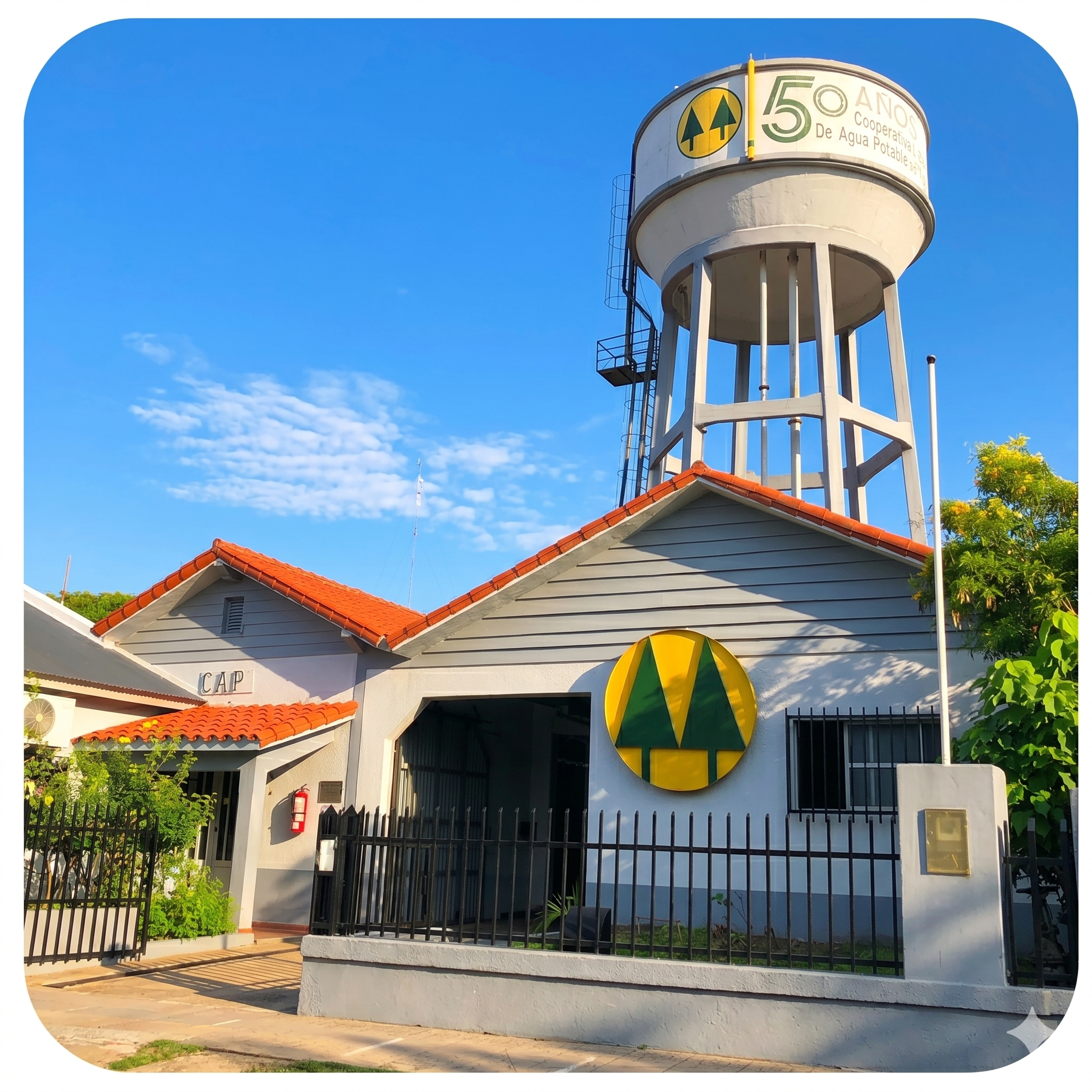 Edificio de la Cooperativa de Agua Potable Feliciano